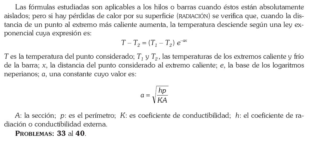 burbano barra con radiación